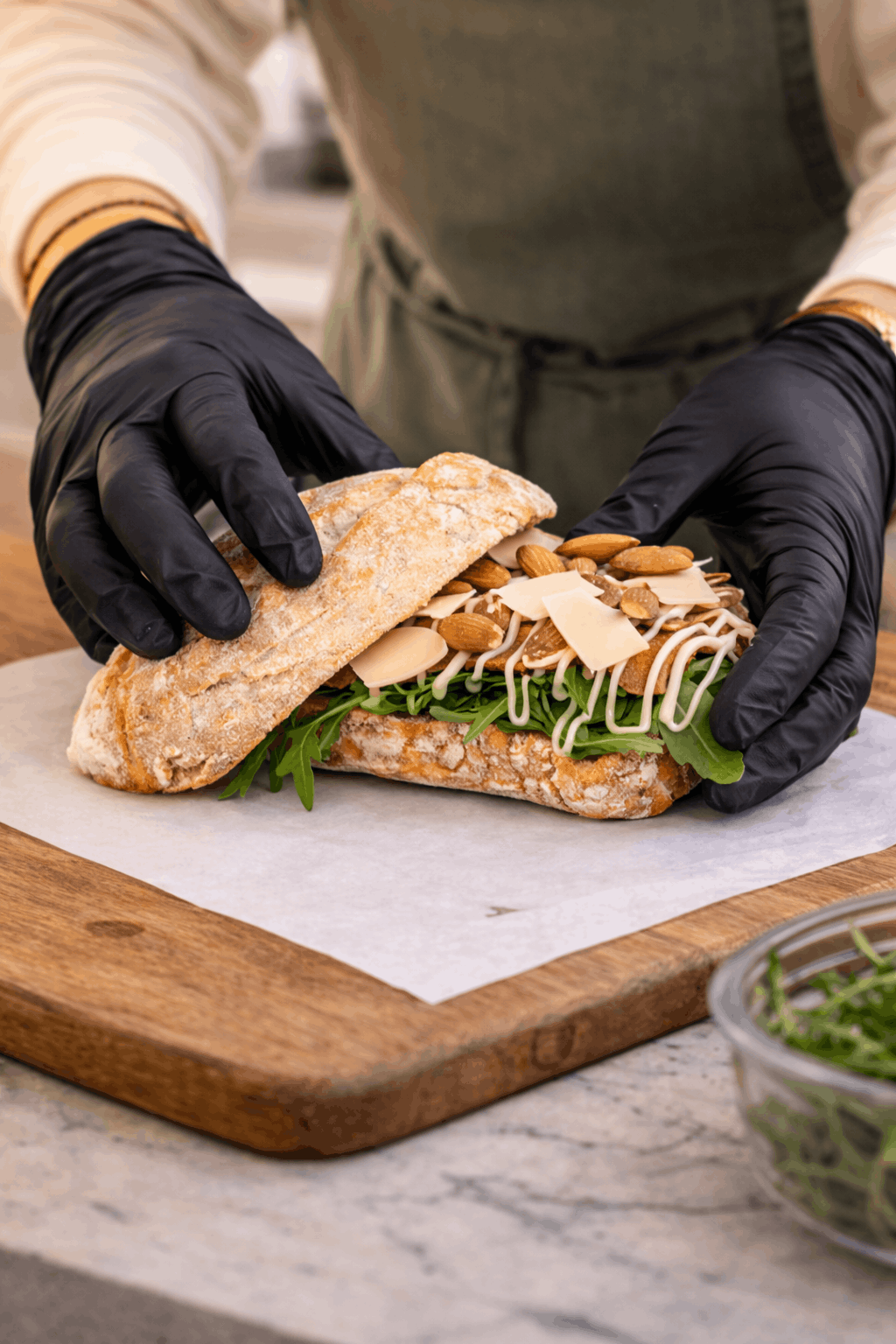 broodjes katwijk broodje carpaccio met verse ingrediënten broodjesanzae